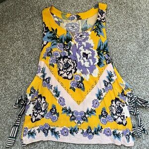 Floral Free People Tank top